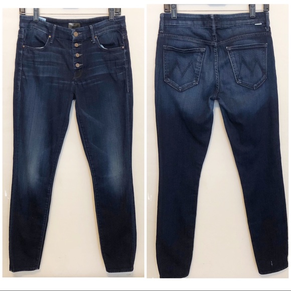 mother denim button fly